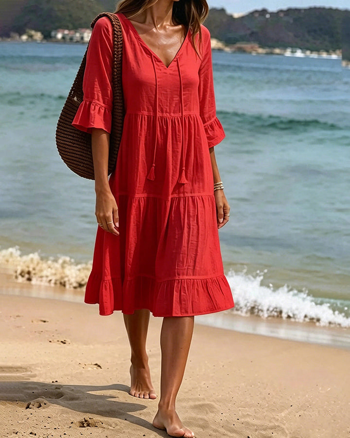 Clara | Vestido Verano Ligero y Fluido