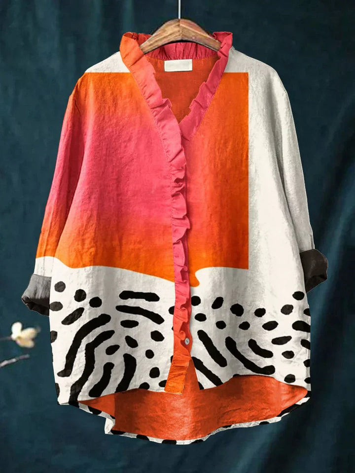 Melinda | Blusa de Verano Elegante en Lino