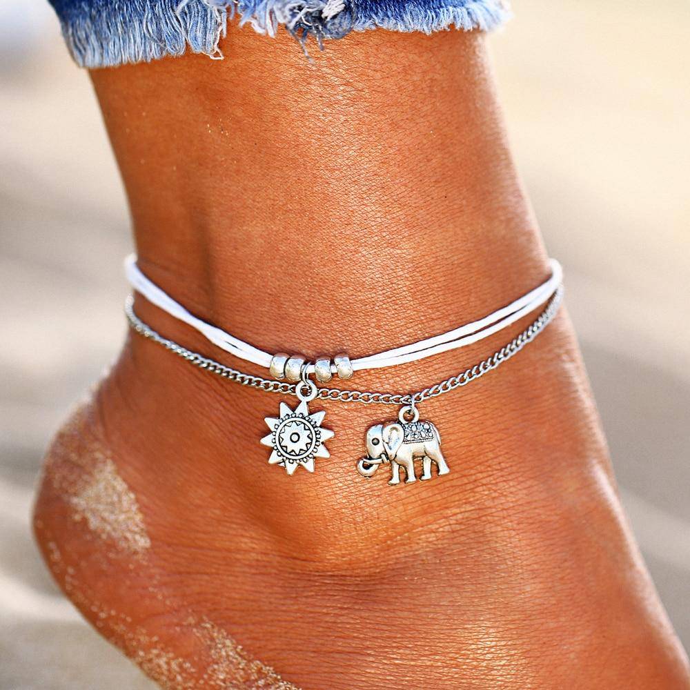 Tobillera Elefante-Sol